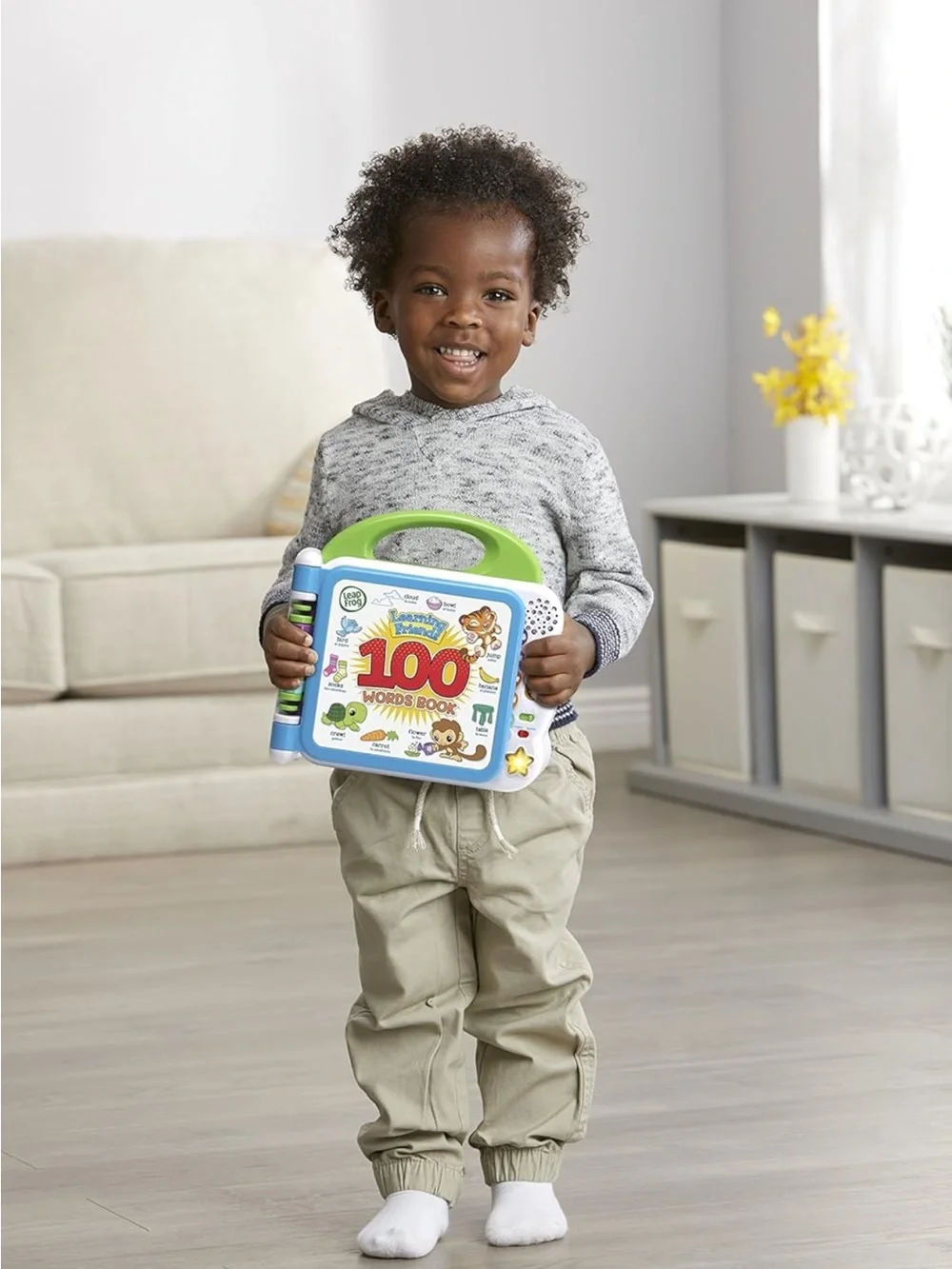 Learning Friends 100 Words Book - Blue & Green NEW IN BOX Baby Toddler Game